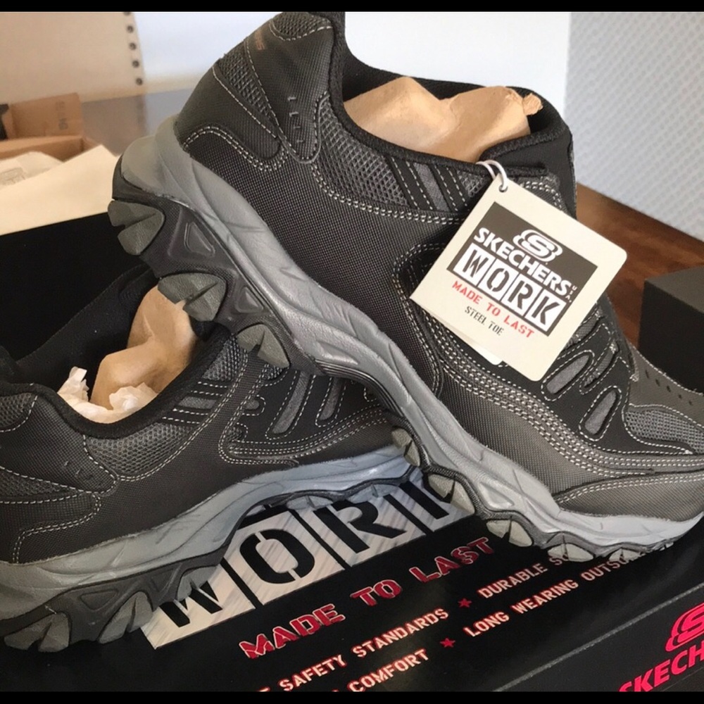 Steel Toed Men’s Sketchers